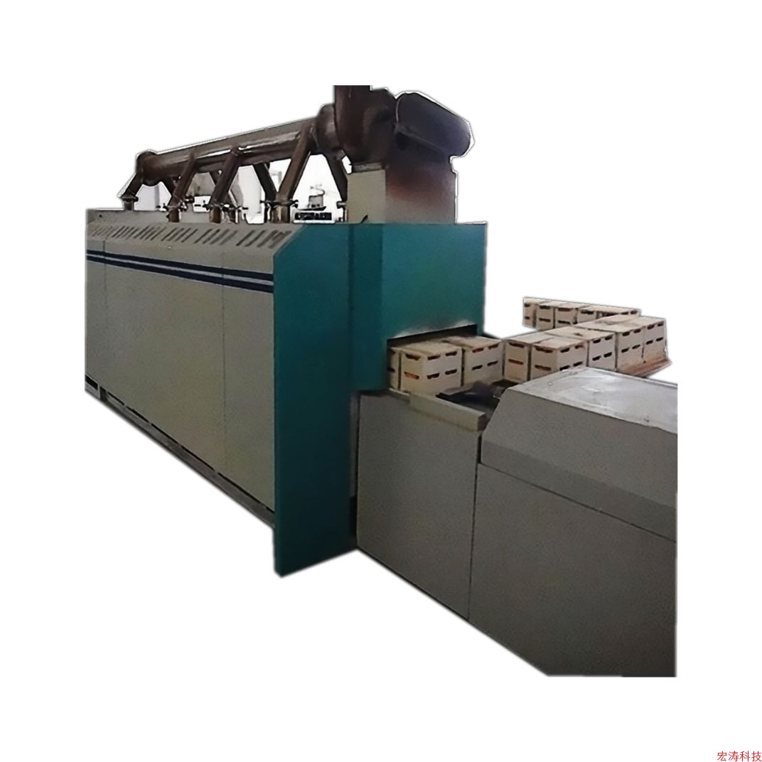 High temperature push plate kiln